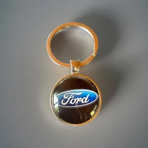 Ford 3D Kuppel Schlüsselanhänger Schlüsselring - Bild 1 von 2