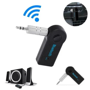 Wireless Bluetooth Compatible 3.5mm AUX Audio Stereo Music USB Adapter~hot H7Z9 - Afbeelding 1 van 12