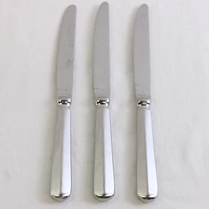 Menge 3 Food Network Neuwertig (Edelstahl) Besteck Abendessen Messer 9,5" Lang - Bild 1 von 5