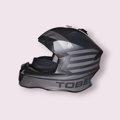 Airoh Vale Helmet Big Horn Black Snowmobile Off Road Helmet - Image 1 of 4