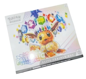 Pokemon Evoluciones Prismáticas Elite Entrenador Caja NUEVO SELLO DE FÁBRICA Escarlata y Violeta - Imagen 1 de 4