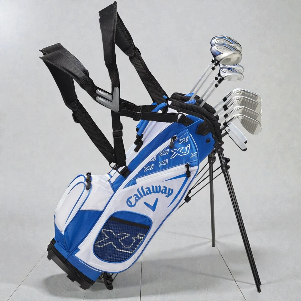 Callaway XJ-2 Level 2 Junior 6-Piece Golf Club Set + Stand Caddy Bag 115-135cm - Image 1 of 4