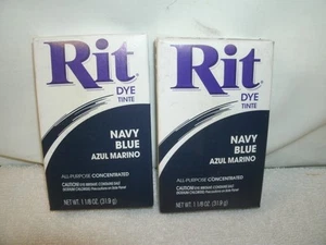 Rit All-Purpose Powder Dye--NAVY BLUE-- [2]--Unopened - Picture 1 of 1