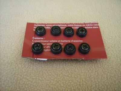 8x Rackschraube M6 schwarz + Unterlegscheibe mit Rand  + Käfigmutter -gebraucht- - Bild 1 von 2