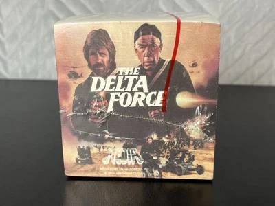 Vintage Chuck Norris The Delta Force Waxworks Note Cube Pad Sealed To Do List - Image 1 of 4