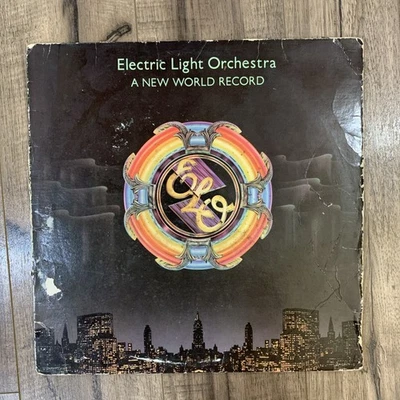 Electric Light Orchestra ELO a New World Record Vinyl LP G+/G  Classic Rock 1976 - Image 1 of 4