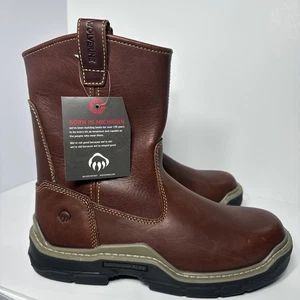 Wolverine Herren Raider DuraShocks 10" Arbeitsstiefel 11D (Medium) (Erdnussbraun) - Bild 1 von 12