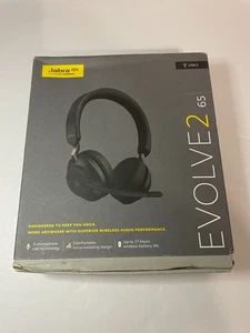 Auriculares inalámbricos Jabra Evolve2 65 UC con Link380c, estéreo, negros - inalámbricos - Imagen 1 de 12