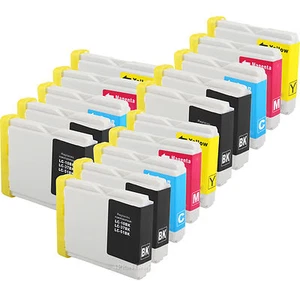 15Pk LC51 LC-51 Ink Cartridge for MFC-3360C MFC-5460CN MFC-5860CN - Picture 1 of 1