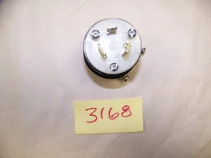 20A 125V AC MALE TWIST-LOCK INSULGRIP PLUG END (ITEM #3168) - Picture 1 of 3