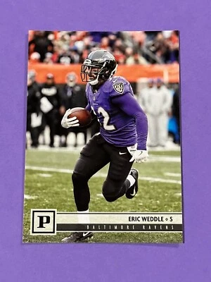 2018 Panini Eric Weddle #25 Baltimore Ravens (Q) - Image 1 of 2