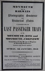 SP02 - 31 - Last Passenger Train 1959 - Monmouth to Ross & Monmouth to Chepstow
