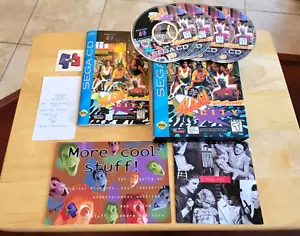 Sega CD (CIB) - Slam City Scottie Pippen - (FULLY COMPLETE) Box Receipt + TATTOO - Picture 1 of 6