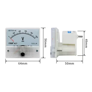 1PCS New 85C1 DC Voltmeter Analog Pointer Voltage Panel Meter DC 0-1000V - Picture 1 of 4