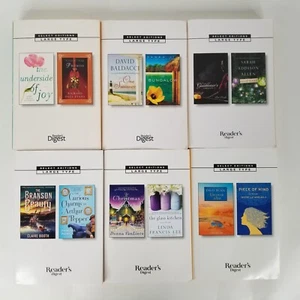 Posten 6 Taschenbuch LESER VERDIGEST BÜCHER Ausgewählte Ausgaben GROSSE ART Druck Romane - Bild 1 von 6