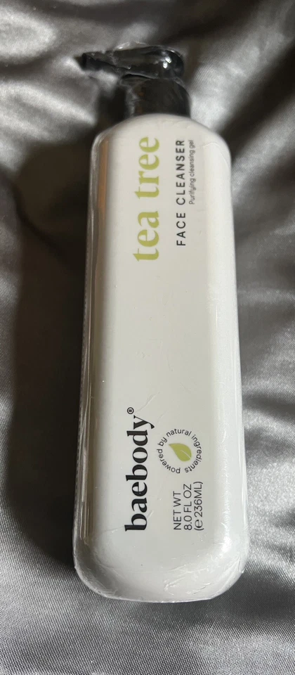Baebody Tea Tree Oil Face Cleanser Gel 8 Fl Oz NEW & Sealed - Image 1 of 1