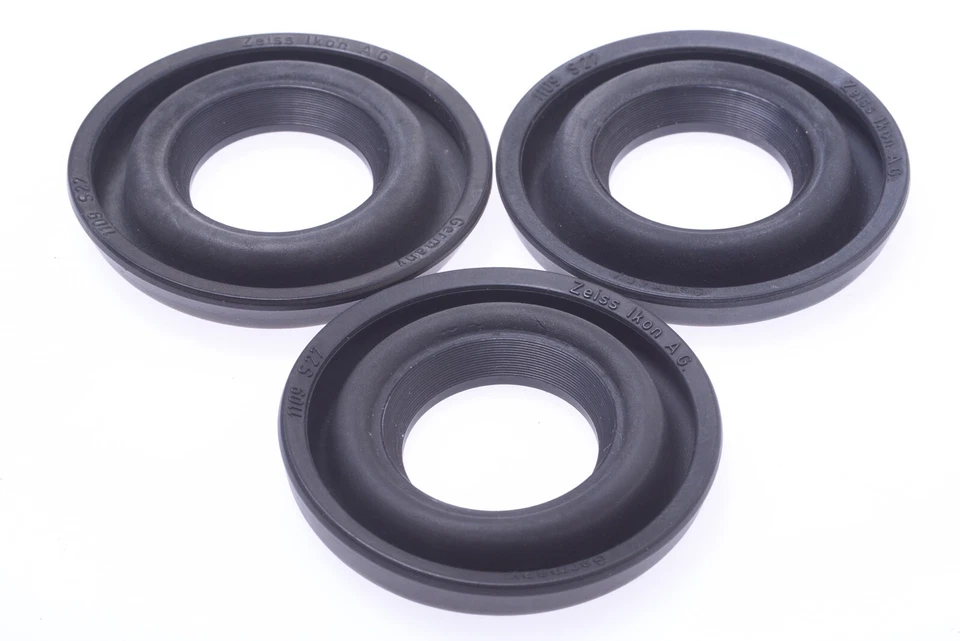 ✅ 1 ZEISS IKON 27MM GENUINE HOOD SUN SHADE 1109 S27 LENS RUBBER   81-2 - Image 1 of 3