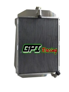 Aluminum Radiator FOR 1940-1941 CHEVY Chevrolet CAR 6 Cylinder MT 3 Row - Bild 1 von 4
