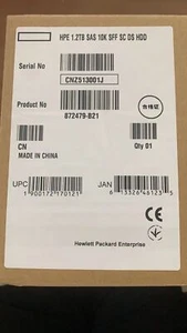 NEU HP 872479-B21 872737-001 1,2 TB 10K 12G 2,5 SAS SC DS HDD ENTHÄLT HDD-FACH - Bild 1 von 7
