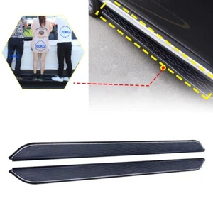 2PCS Running Board fits for SsangYong Musso 2019-2024 Side Step Nerf Bars Pedal - Foto 1 di 5