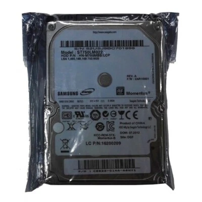 Seagate Samsung 750GB ST750LM022 5400RPM SATA 2.5" Laptop HDD Hard Disk Drive - Image 1 of 4