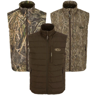Drake Waterfowl MST Synthetic Down Packable Vest - Image 1 of 4