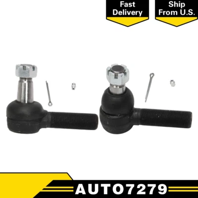 Extremo de la barra de dirección izquierda derecha 2 piezas para Peterbilt 282 1965-1980 Foto 1 de 4