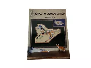 A Pegasus Publication Spirit Of Nature Cross Stitch Pattern Horse And Fox Indian - Picture 1 of 3