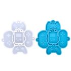 Gaming Keyboard Earrings Mould Crystal Epoxy for Creative Silicone Mould Love Gi