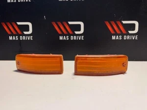 95-97 Lexus LS400 XF20 Front Left + right Side Bumper Turn Marker Light Lamp OEM - Foto 1 di 2
