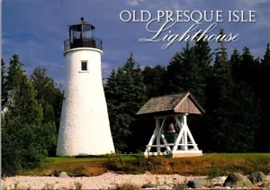 Postkarte alter Presque Isle Leuchtturm Michigan Mi 6x4 - Bild 1 von 2