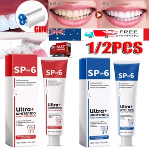 SP-6 Probiotics Whitening Toothpaste Brightening & Stain Removing Toothpaste UL - Picture 1 of 19