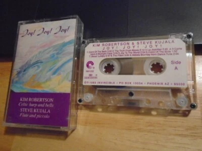 RARE PROMO OOP Kim Robertson Steve Kujala CASSETTE TAPE Christmas celtic new age - Image 1 of 2