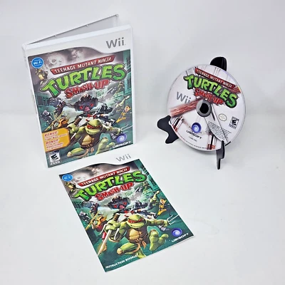 Teenage Mutant Ninja Turtles: Smash-Up (Wii) CIB Complete (No Comic) - Tested - Image 1 of 4