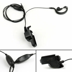 5x G-Shape Ear Hook Earpiece Cuffia PTT MIC Per XTS5000 MTX838 GP1200 # Y H7 - Zdjęcie 1 z 6