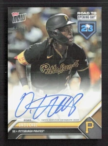Tarjeta automática Topps Now Road To Opening Day Oneil Cruz 2023 44/99 - Imagen 1 de 2