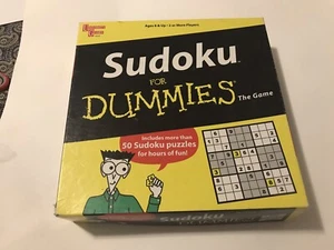 Sudoku for Dummies: The GAME by University Games Family Fun Board Game - Picture 1 of 10