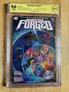 GENERATIONS FORGED #1 - CBCS 9.6! DAN JURGENS SIGNATURE! LIAM SHARP CVR! - Bild 1 von 6
