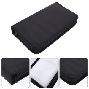 Vcd Organizers Disc Case Zipper Disc Wallet Portable Album Box - Afbeelding 1 van 12