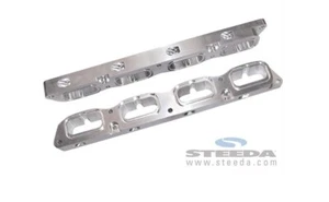 STEEDA 555-3125 05-08 GT COLLECTEUR D'ADMISSION MUSTANG PLAQUES DE MOUVEMENT DE CHARGE 4,6L V8 PR - Photo 1/1