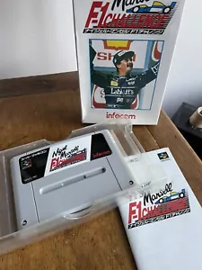 Super Famicom * NIGEL MANSELL F-1 CHALLENGE * Japan CIB - Bild 1 von 5