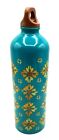 The Pioneer Woman Stainless Steel Water Bottle 25oz BPA Free. Blue Green Floral.