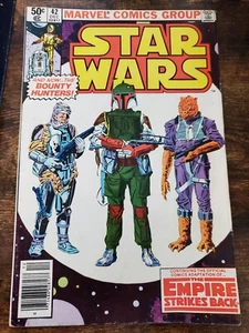 Vintage Star Wars #42 Comic Book 1st Appearance Boba Fett Marvel Comics Dec 1980 - Picture 1 of 2