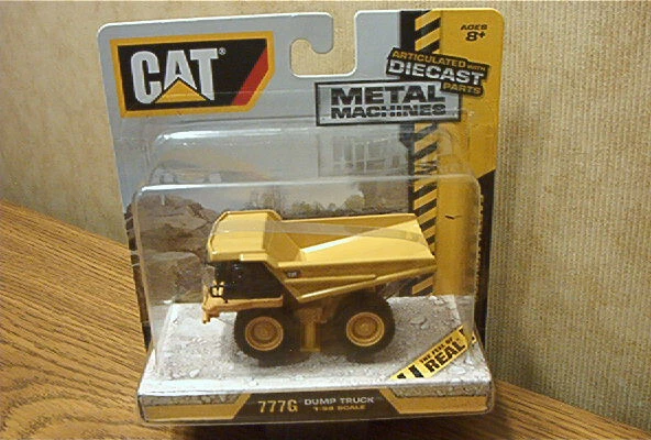 CAT Metal Machines Dump Truck 777G  1:98 Scale  #39514 - Image 1 of 1