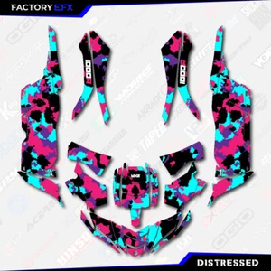 Nebula Distressed Camo Graphics kit fits Yamaha YXZ 1000R 2015-2018 - Picture 1 of 2