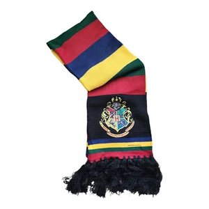 Universal Studios The Wizarding World Of Harry Potter Colorful Scarf - NEW w/Tag - Picture 1 of 5