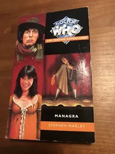 DOCTOR WHO THE MISSING ADVENTURES BOOK MANAGRA VIRGIN BOOKS BY STEPHEN MARLEY - Picture 1 of 6