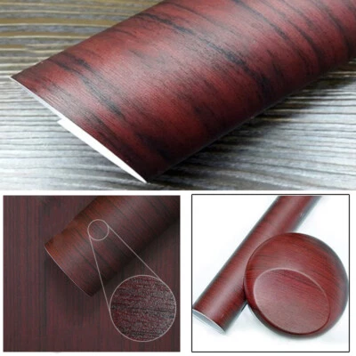 30cm* 100cm Car Interior DIY Wood Textured Grain Vinyl Wrap Sticker Decal Sheet - Image 1 of 4