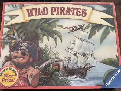 RARE, Ravensburger  Wild Pirates Board Game,  2005 NEW Sealed - Image 1 of 3