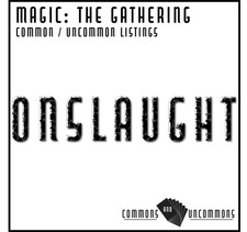 Magic the Gathering: Onslaught - SINGLES - Commons/Uncommons MTG